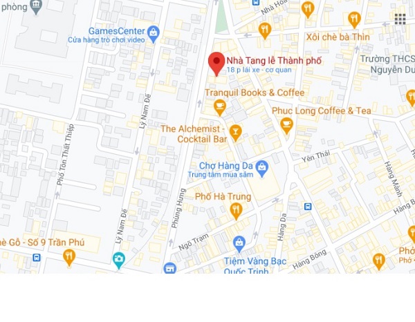 Đường đi đến nhà tang lễ 125 phùng hưng